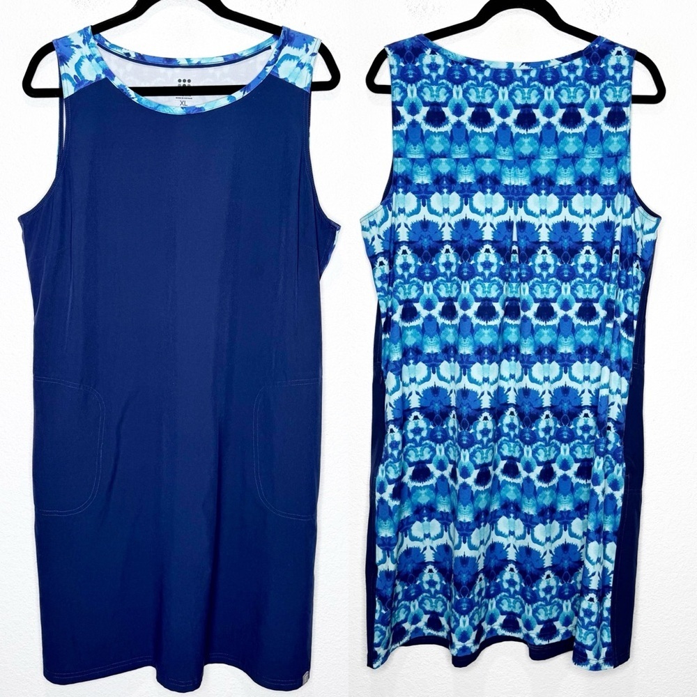 Title Nine Nimblene Packable Lightweight Pockets Hiking Outdoor Dress Sleeveless